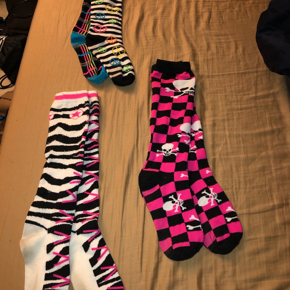 Knee high socks
